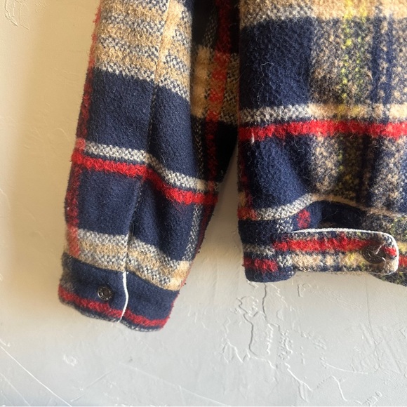 Levi’s Sherpa Trucker Jacket XS Quilted Lined Plaid Cozy Y2K Americana Outdoor - Picture 8 of 16